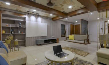 Cozy Courtyard - 3BHK Luxury Turnkey Interior Design by Montdor Interior Pvt Ltd