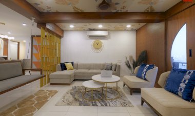 Cozy Courtyard - 3BHK Luxury Turnkey Interior Design by Montdor Interior Pvt Ltd