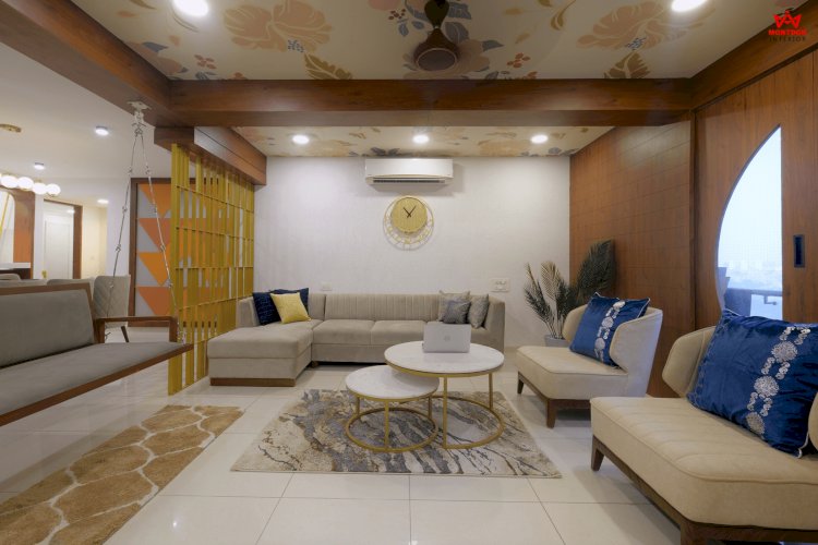 Cozy Courtyard - 3BHK Luxury Turnkey Interior Design 