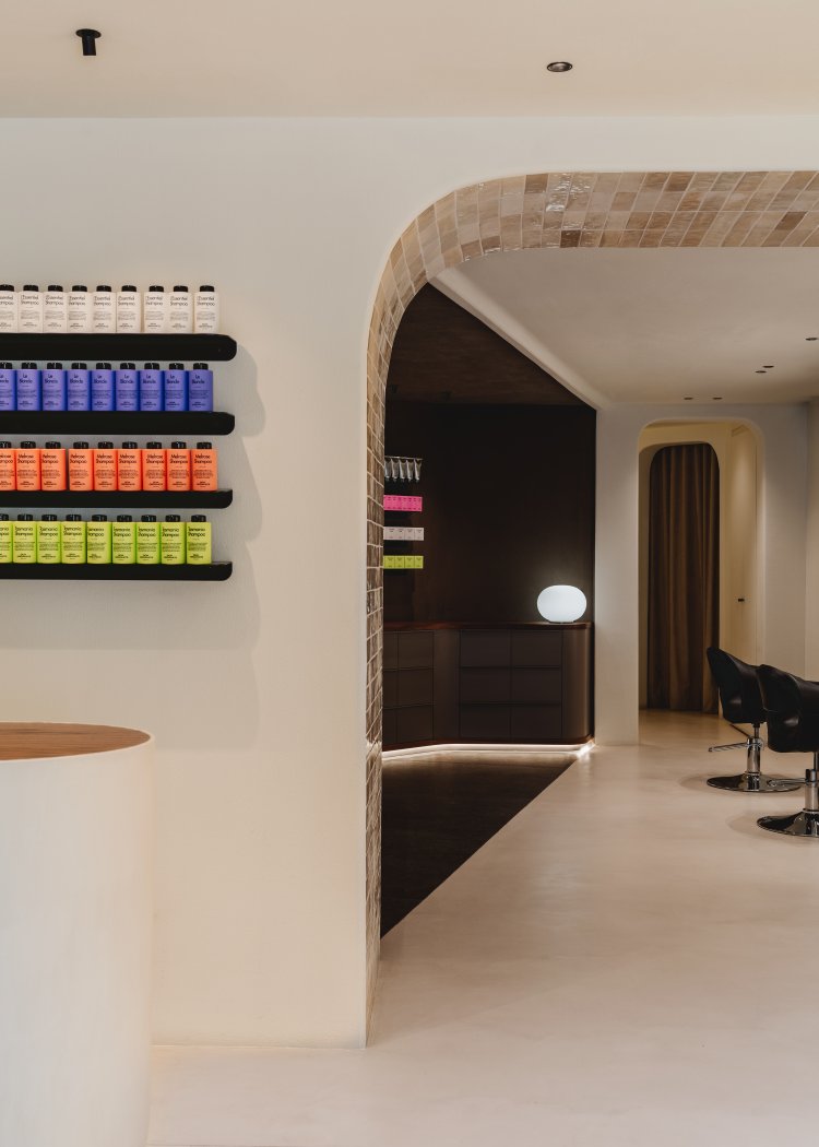 A SPACE ABOUT designs Bloss Barcelona, an urban temple for wellness and hair care