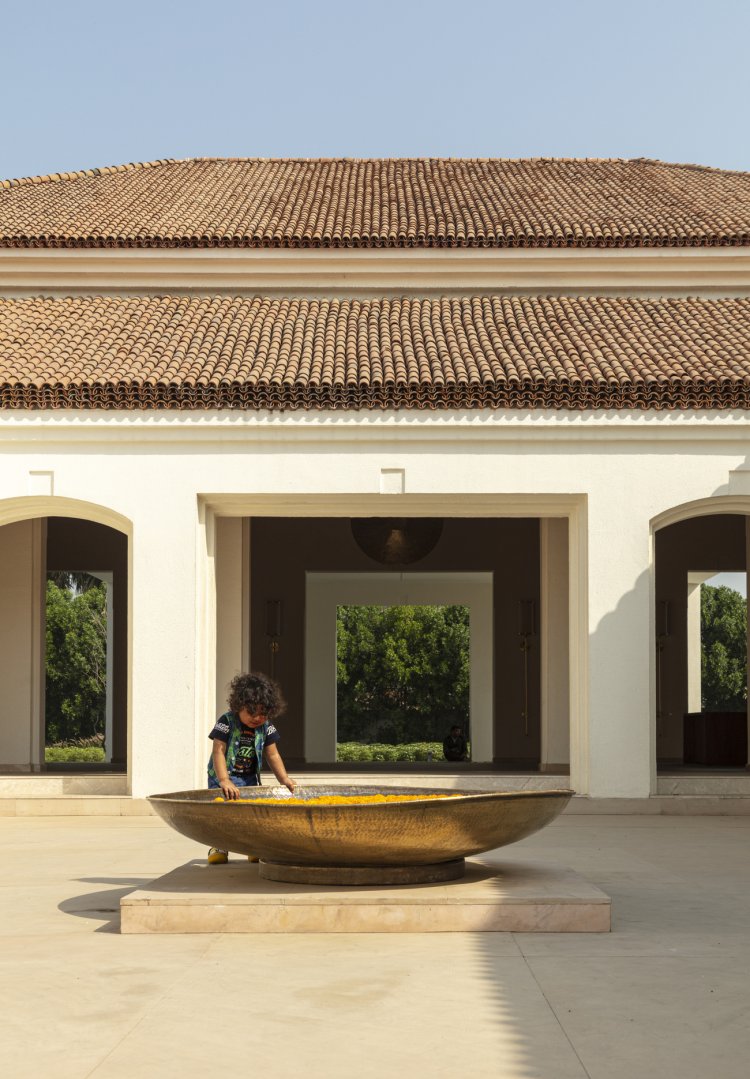 Designed to serve tourists in the holiest city for Buddhists, the Hotel in Bodh Gaya Uses the Power of Memory and Emotion to Create Immersive Architecture That Embodies the Tenets of Buddhism.