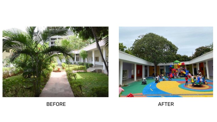 Sona Valliappa Play School , Salem, Tamil Nadu | IMK Architects