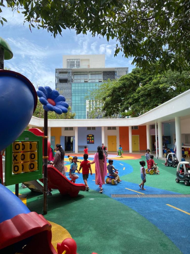 Sona Valliappa Play School , Salem, Tamil Nadu | IMK Architects