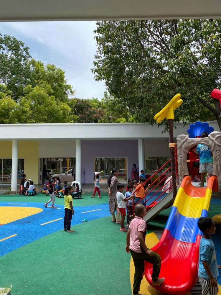 Sona Valliappa Play School , Salem, Tamil Nadu | IMK Architects