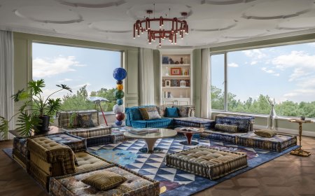 Olive City – Private Residence, Beijing, China | Interior design by Fu Xia