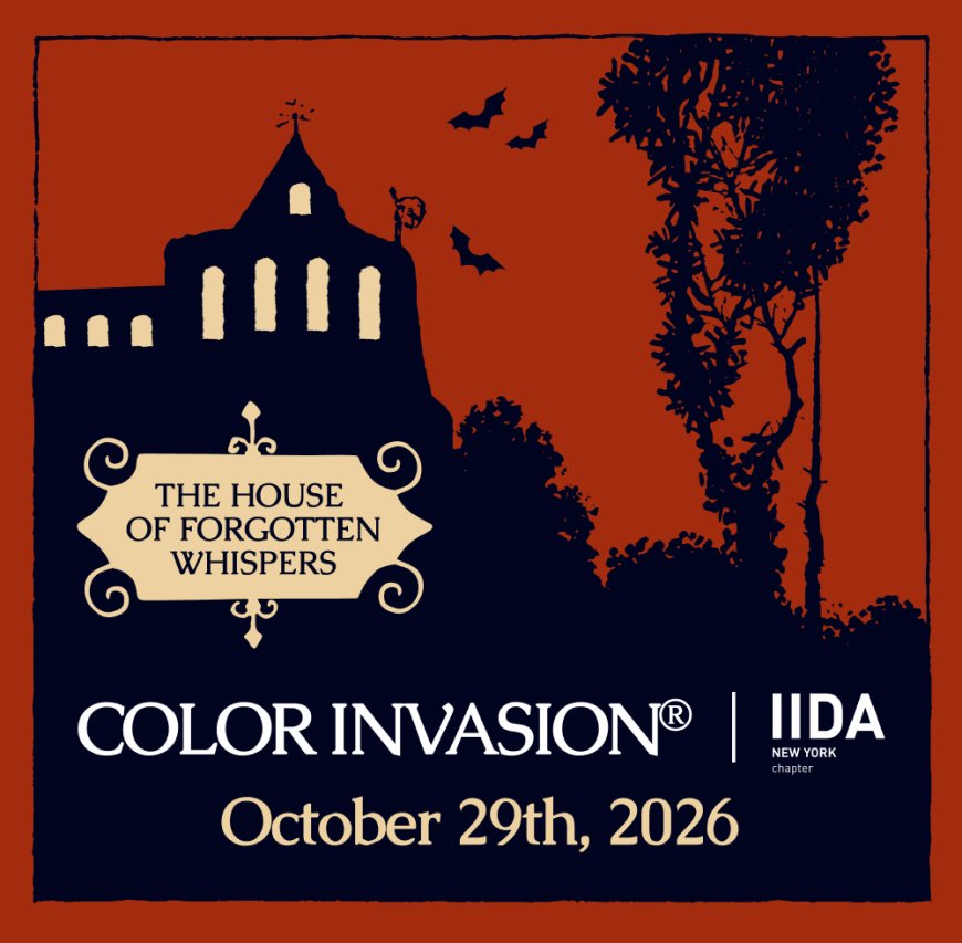 Secrets and Shadows Descend on IIDA NY's Color Invasion® 2026