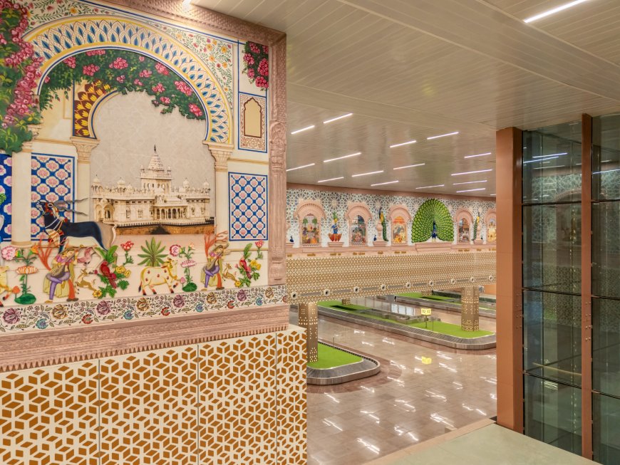 New Terminal at Jodhpur: Designed in Response to Local Culture, Climate, and Modern Travel Needs.