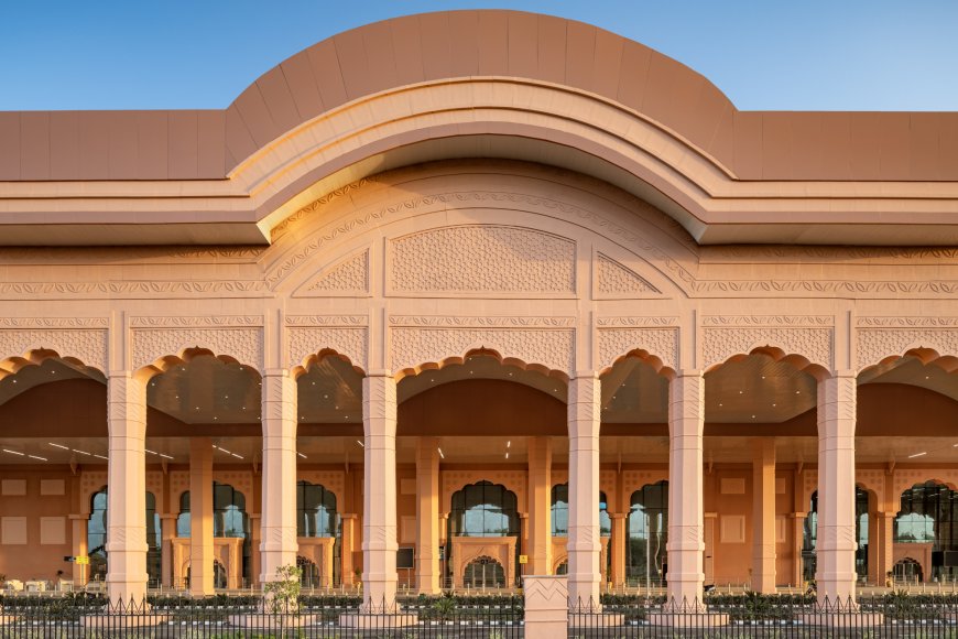 New Terminal at Jodhpur: Designed in Response to Local Culture, Climate, and Modern Travel Needs.