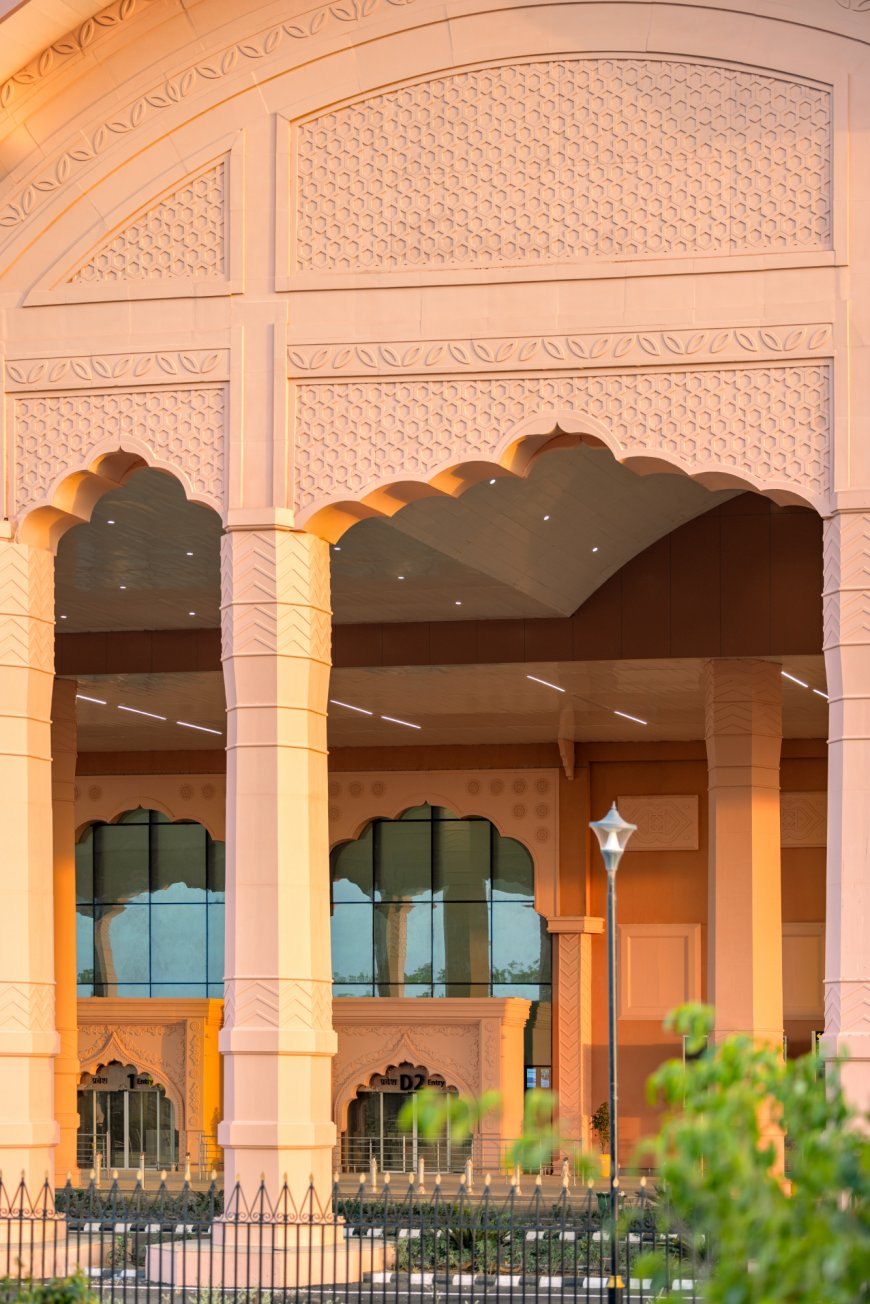 New Terminal at Jodhpur: Designed in Response to Local Culture, Climate, and Modern Travel Needs.