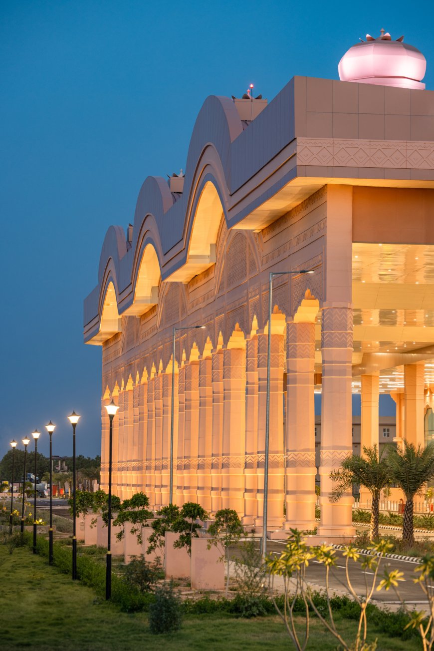 New Terminal at Jodhpur: Designed in Response to Local Culture, Climate, and Modern Travel Needs.