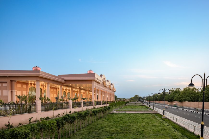 New Terminal at Jodhpur: Designed in Response to Local Culture, Climate, and Modern Travel Needs.